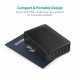 RAVPower 60W 12A 6-Port USB Desktop Charging Station with iSmart Technology Black (RP-PC028BK)